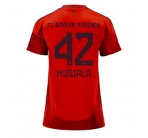 Bayern Munich Jamal Musiala #42 Koszulka Podstawowa damskie 2024-25 Krótki Rękaw